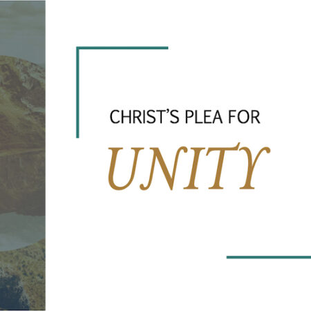 Christ’s Plea For Unity