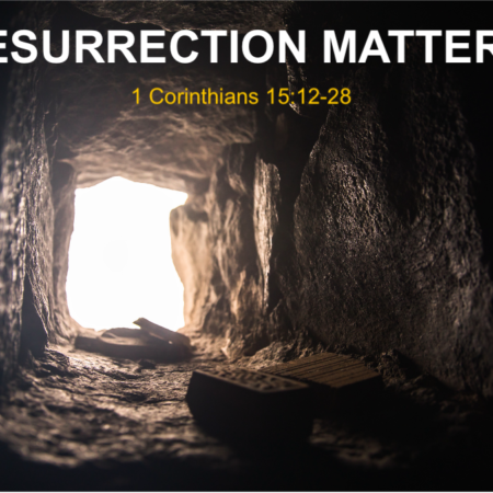Resurrection Matters