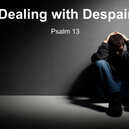 Dealing with Despair